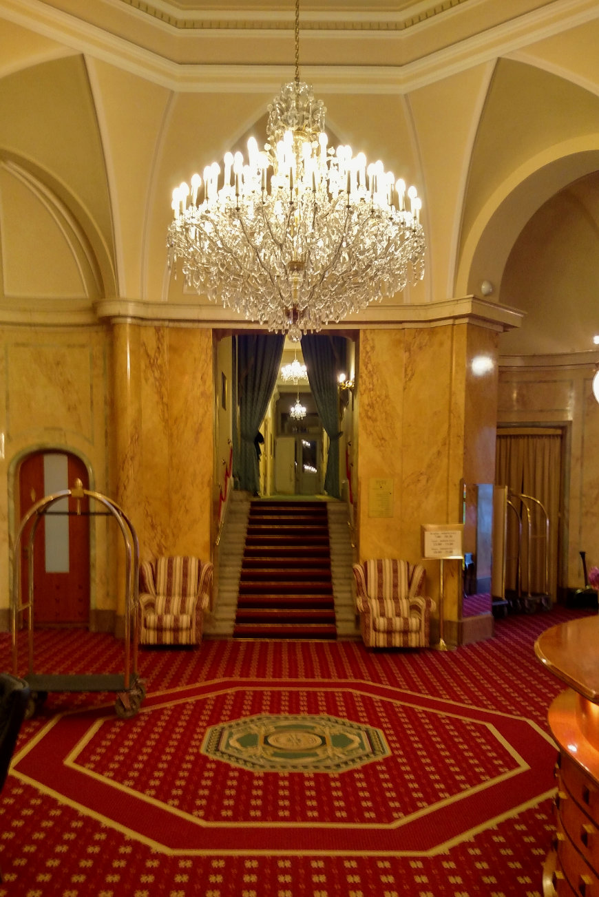 Czech Republic Karlovy Vary Grandhotel Pupp Check In