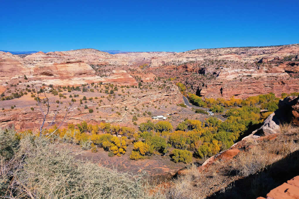 utah highway 12b head of the rocks overlook