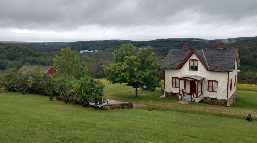 The site of the National Park Memorial Site and former South Fork Dam