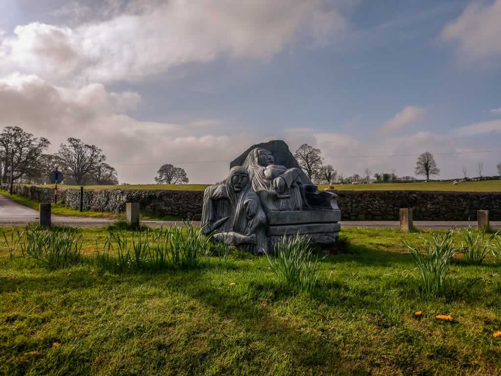 Kells Priory Ireland 1 statue