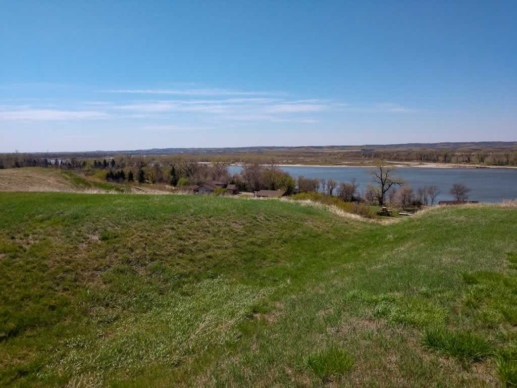 North Dakota Bismarck Double Ditch Indian Village