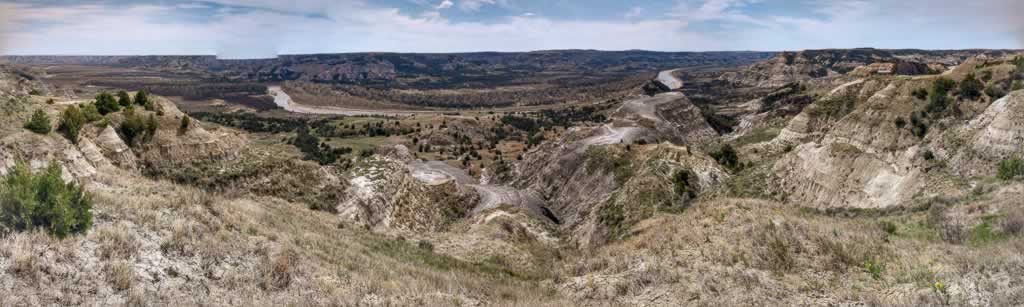 North Dakota Theodore Roosevelt National Park North Unit Panorama 2