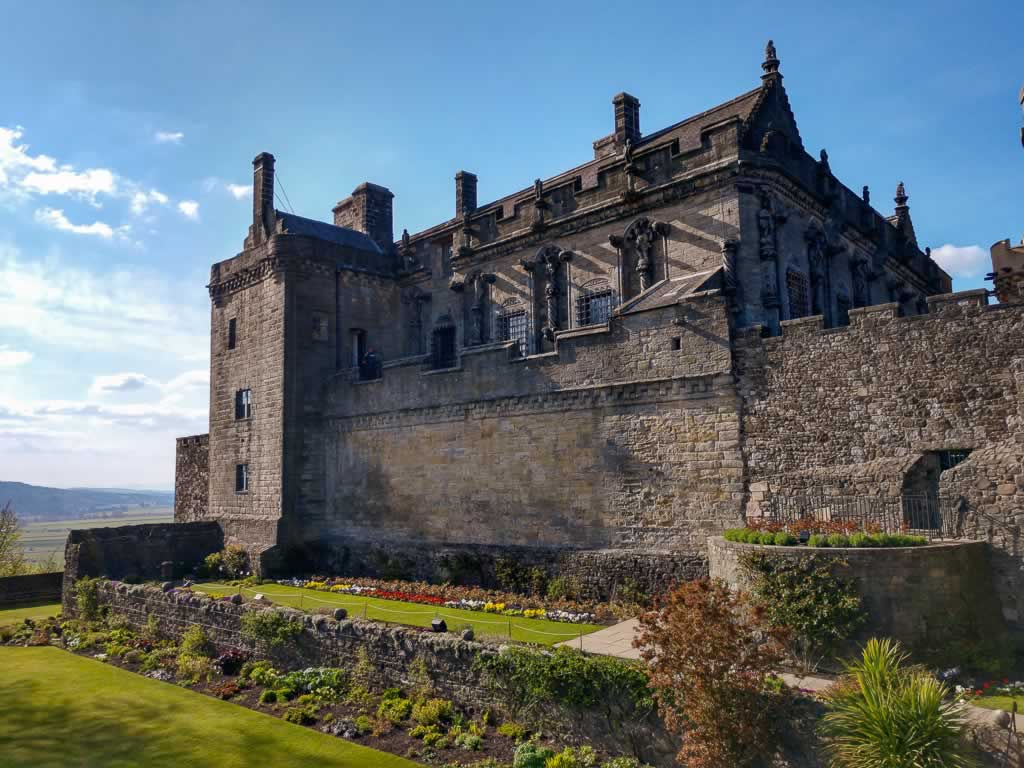 The Royal Palace of Stirling Castle (and gardens)