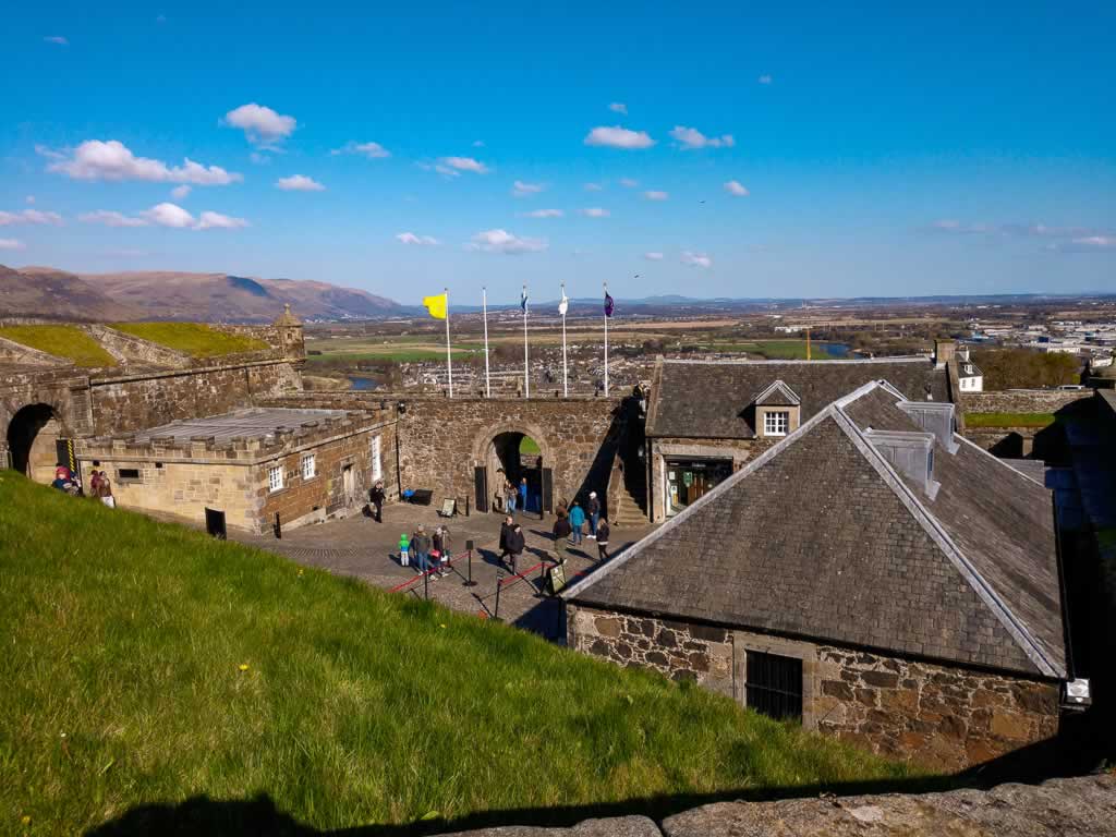 stirling castle 23 rooftop