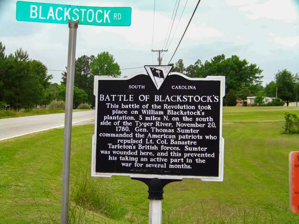 south carolina blackstocks 02 sign