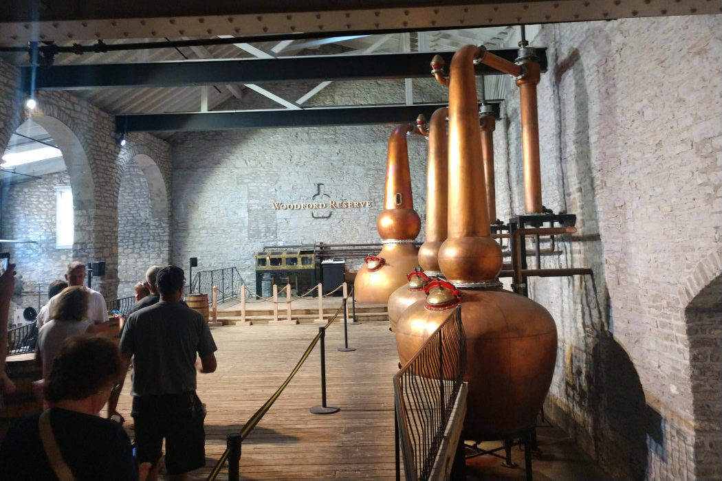 kentucky woodford reserve triple stills