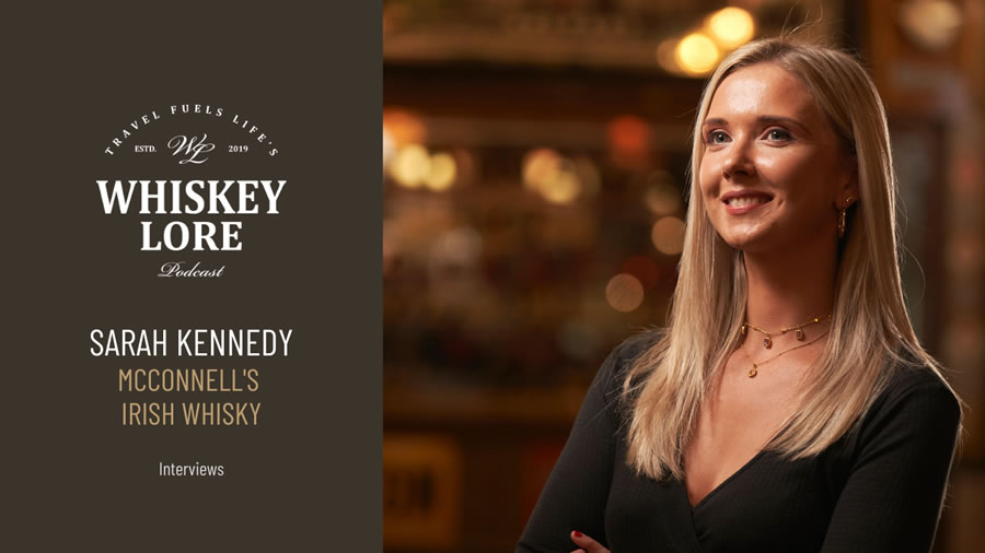 interview mcconnells irish whisky sarah kennedy podcast art
